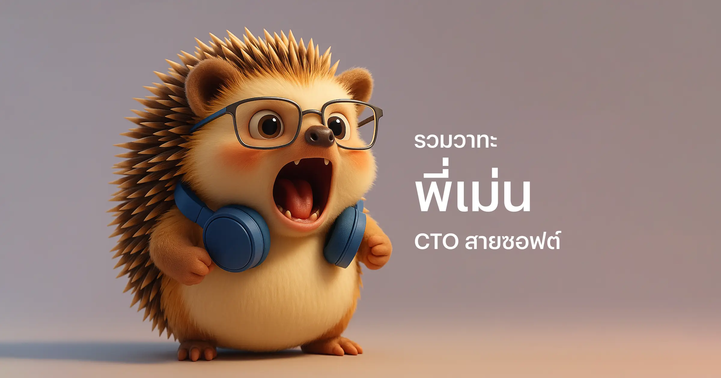 รวมวาทะพี่เม่น – CTO สายซอฟต์